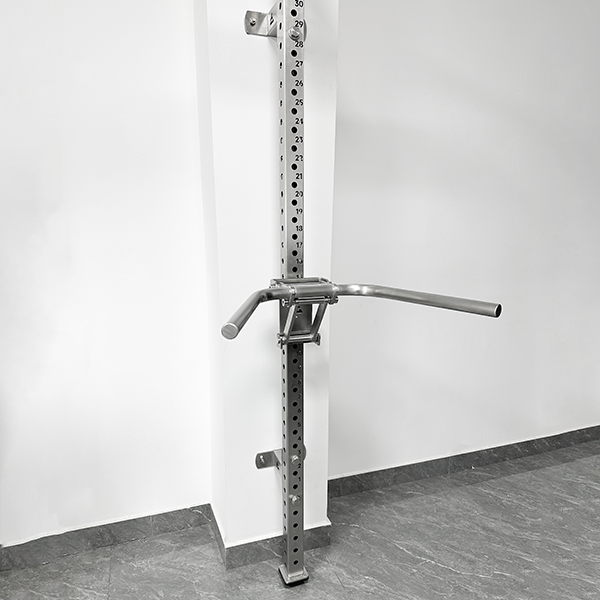 Stainless Steel Wall-Mounted Single Post Multi-Functional Expandable Fitness Rack