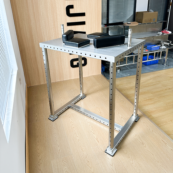 Stainless Steel Arm Wrestling Table – Professional Arm Strength Training Table