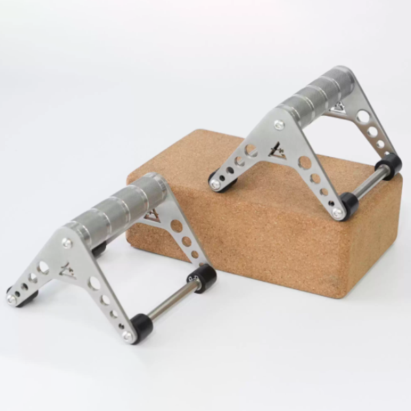 Heavy Duty Stainless Steel Push-Up Bars – Non-Slip Strength Training Push Up Stand