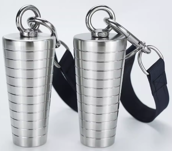 Stainless Steel Tapered Finger Strength Handle