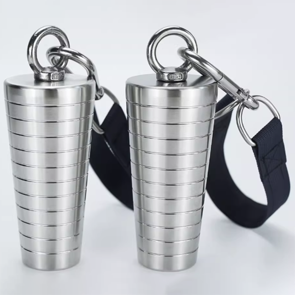 Stainless Steel Tapered Finger Strength Handle