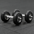 Stainless Steel Ab Roller Wheel Core Trainer for Home Gym Strength Training