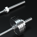 Stainless Steel Olympic Barbell Bar | Heavy Duty Weightlifting Bar for Strength Training