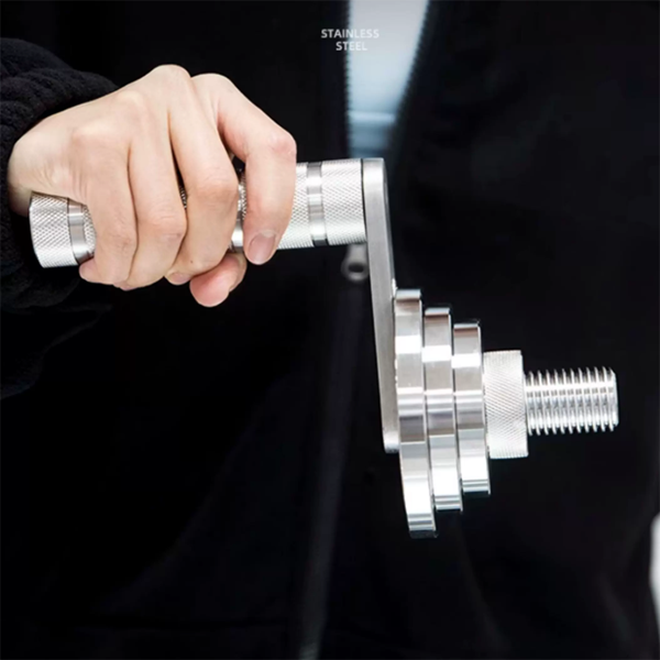 Adjustable Stainless Steel Kettlebell | Weight Adjustable Swing Dumbbell for Strength Training