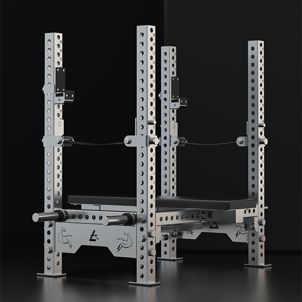 Stainless Steel All-in-One Bench Press Training Rack