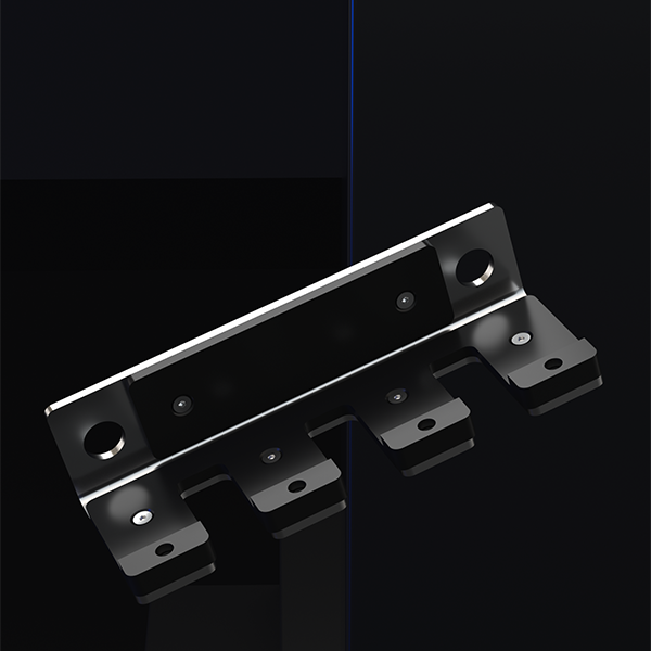 Stainless Steel Barbell Holder Rack | Wall-Mounted Olympic Bar Storage for Gym & Home
