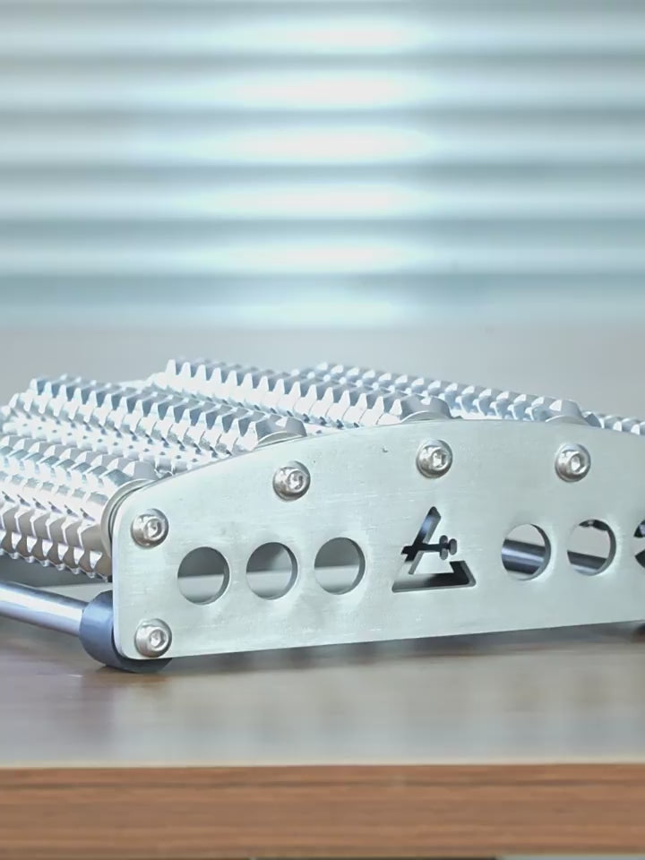 Stainless Steel Foot Massager | Deep Tissue Relief, Anti-Rust, Portable for Home/Office/Travel
