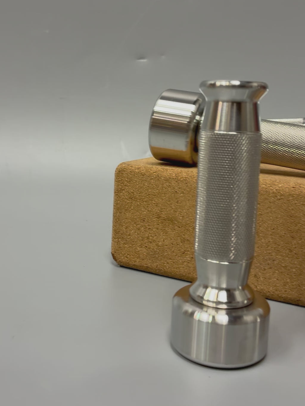Stainless Steel Single-Head Shadow Boxing Dumbbell | Lightweight, Anti-Slip, Perfect for Boxing Training & Home Fitness