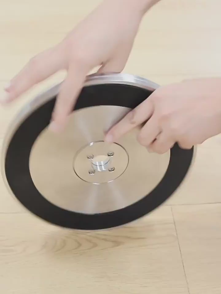 Stainless Steel Waist Twisting Disc – Non-Slip Core Balance Fitness Twister Board for Home Workout