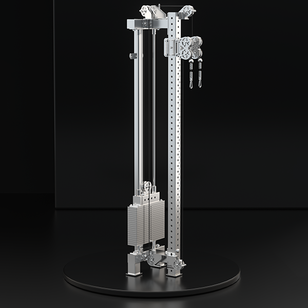 Stainless Steel Wall-Mounted Dual Cable Crossover Machine / Functional Trainer