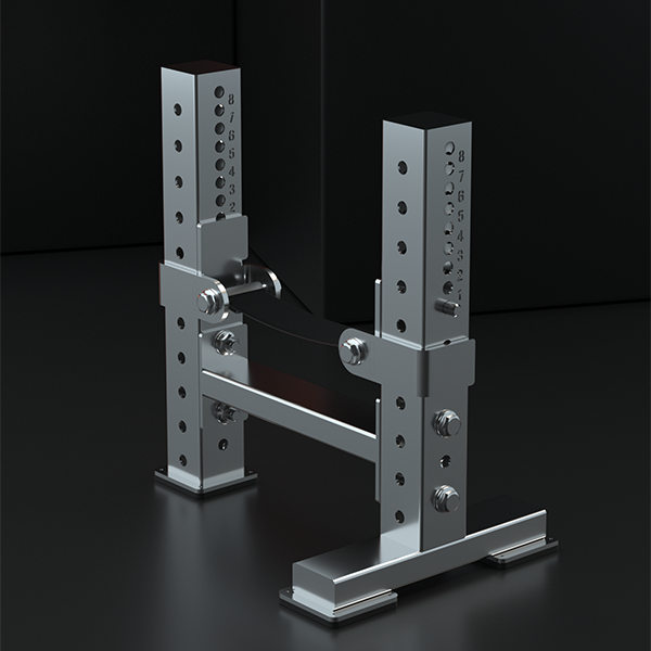 Stainless Steel Deadlift Jack / Barbell Lift Assist Rack