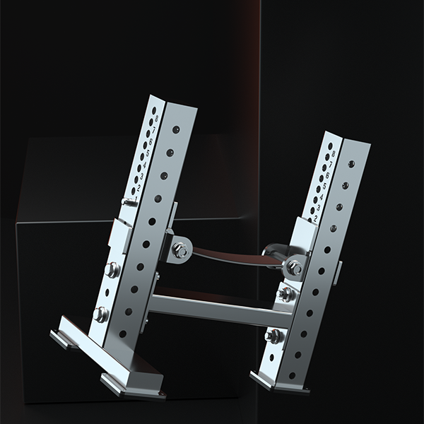 Stainless Steel Deadlift Jack / Barbell Lift Assist Rack